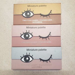 Sephora Collection eyeshadow palette collection
